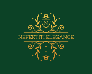 Elegant Flower Boutique logo design