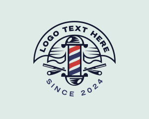 Barbershop - Razor Haircut Barbershop logo design