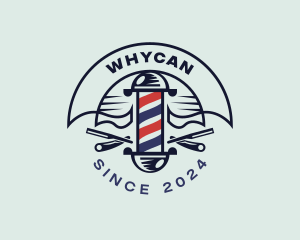 Hair Stylist - Razor Haircut Barbershop logo design