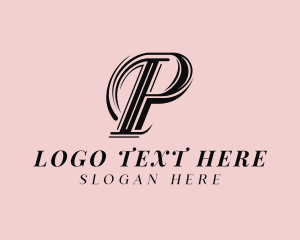 Couture - Professional Business Letter P logo design