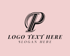 Stylist - Professional Business Letter P logo design