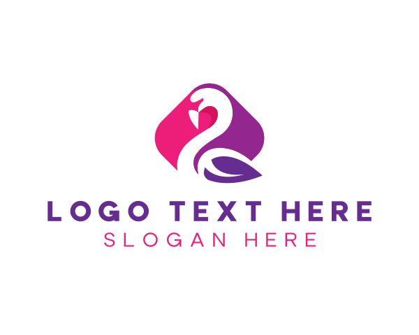 Stylish - Stylish Eco Swan logo design