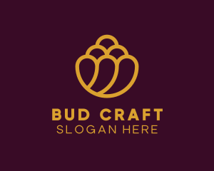 Bud - Flower Bud Spa logo design