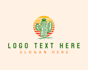 Cactus - Cactus Desert Plant logo design