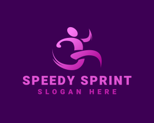 Sprint - Gym Human Exercise logo design