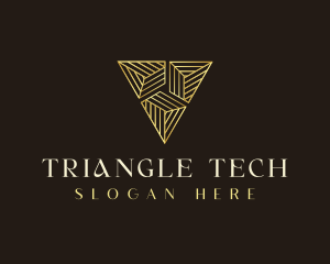 Premium Deluxe Triangle logo design