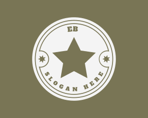 Army Soldier Star  Logo