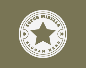 Army Soldier Star  Logo