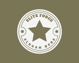 Army - Army Soldier Star logo design