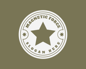 Army Soldier Star  logo design