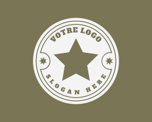Military Training - Army Soldier Star logo design
