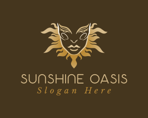 Sunshine Face Beauty logo design