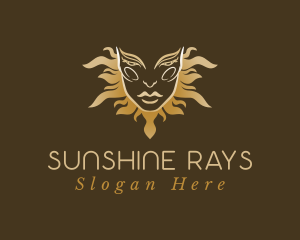 Sunshine Face Beauty logo design