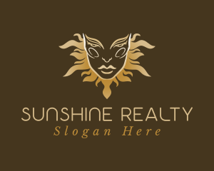 Sunshine Face Beauty logo design