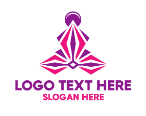 Yogi - Crystal Yoga Boutique logo design