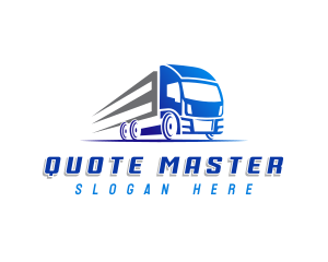 Truck Shipping Transport Logo