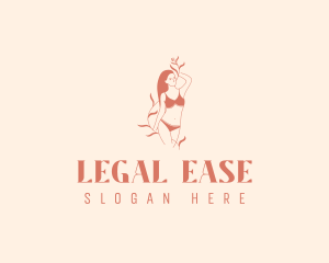 Woman - Luxury Feminine Underwear logo design