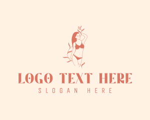 Swimsuit - Luxury Feminine Underwear logo design