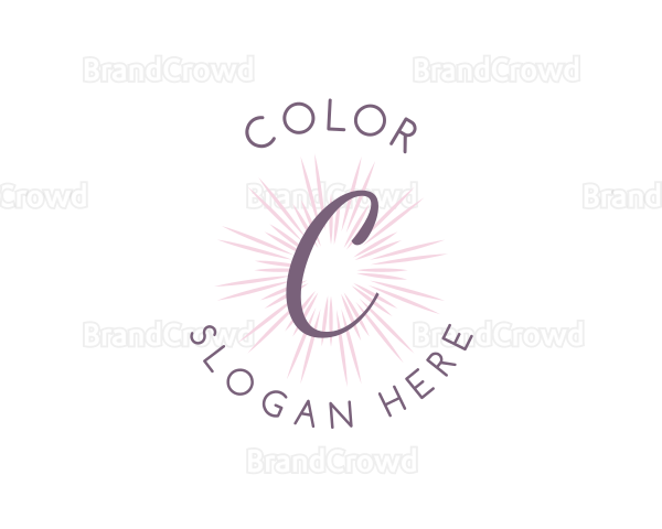 Feminine Chic Lifestyle Logo