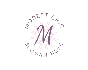 Feminine Chic Lifestyle logo design