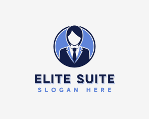 Recruitment Manager Consultant logo design