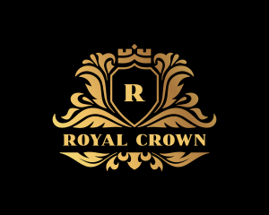 Royal Monarchy Shield logo design