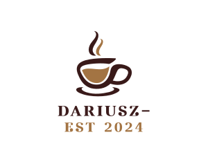 Latte - Coffee Cup Stroke logo design