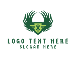 Symbol - Logistics Fly Wing logo design