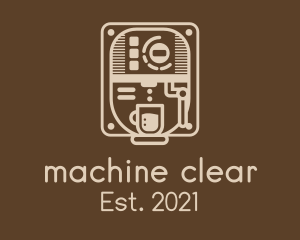 Coffee Maker Machine  logo design