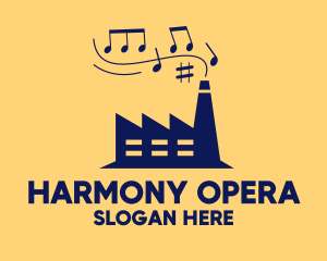 Opera - Music Hall Concert logo design