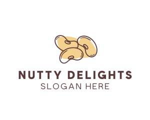 Nuts - Soy Bean Seed logo design