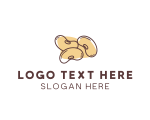 Legume - Soy Bean Seed logo design