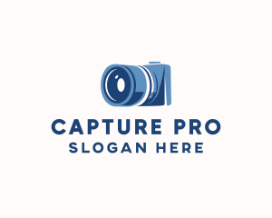 Digital Camera Lens logo design