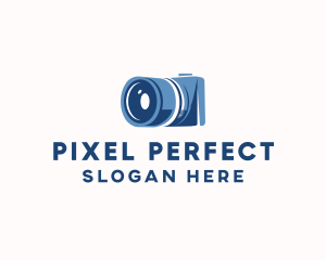 Digital Camera Lens logo design