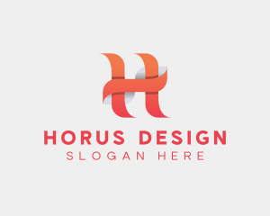 Modern Digital Software Letter H logo design