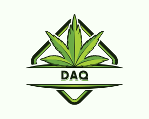 Cbd - Organic Cannabis Leaf logo design