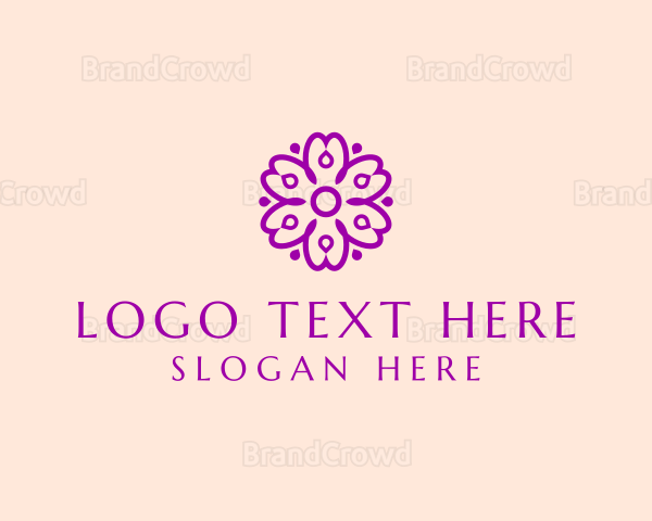 Flower Petal Bloom Logo