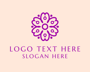 Lilac - Flower Petal Bloom logo design