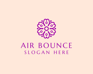 Flower Petal Garden logo design