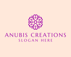 Flower Petal Garden logo design