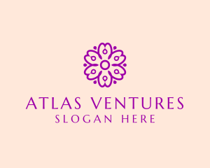 Flower Petal Garden logo design