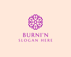 Flower Petal Garden logo design