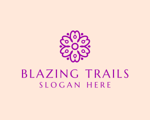 Flower Petal Garden logo design