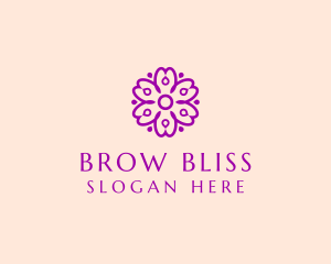 Flower Petal Garden logo design