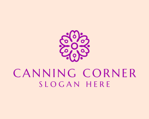 Flower Petal Garden logo design