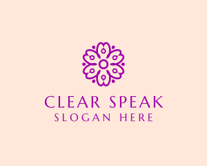 Flower Petal Garden logo design