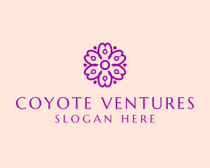 Flower Petal Garden logo design