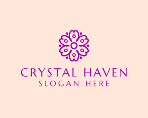 Flower Petal Garden logo design