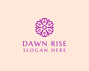 Flower Petal Garden logo design