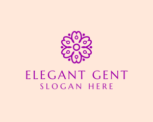 Flower Petal Garden logo design